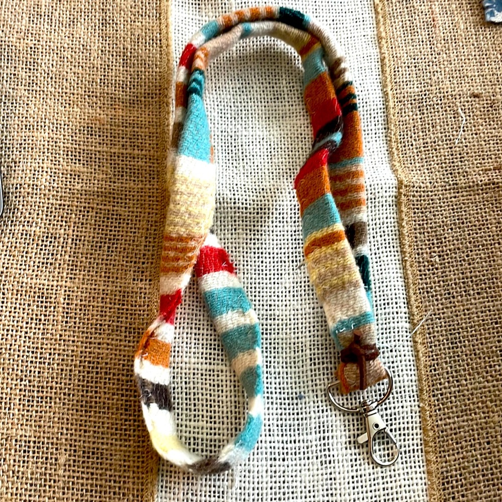 Super cute western style lanyard